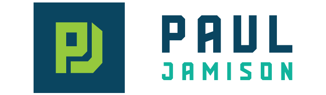 Paul Jamison Golf Logo - Navigation